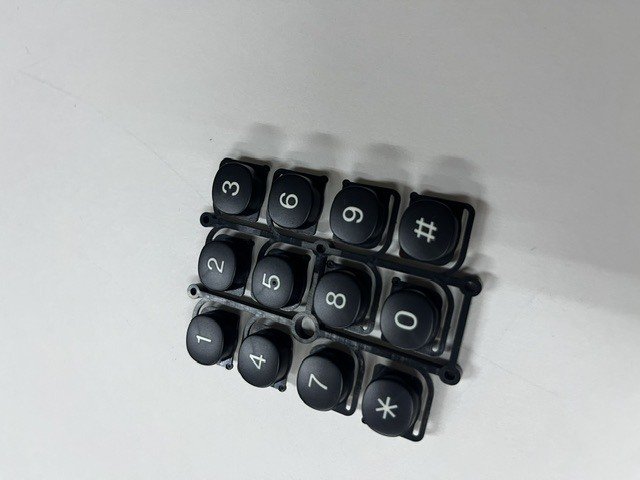 釦12キー（2色成形）
